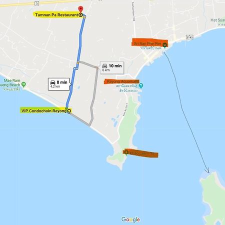 Panorama Sea View Room 245, V.I.P Condo Chain Rayong Ban Phe Ngoại thất bức ảnh