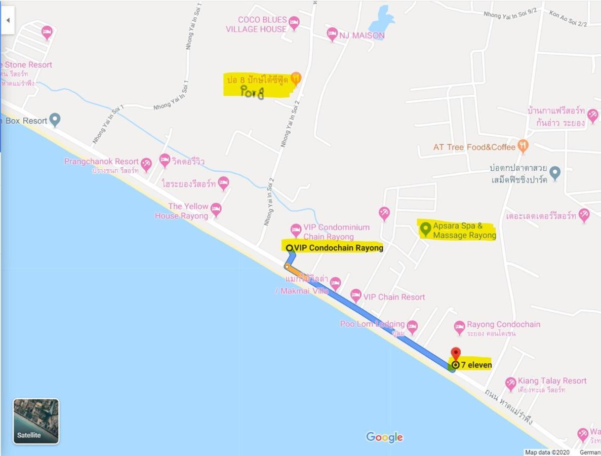 Panorama Sea View Room 245, V.I.P Condo Chain Rayong Ban Phe Ngoại thất bức ảnh